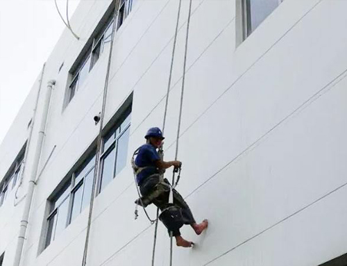 高空外墻防水部分案例